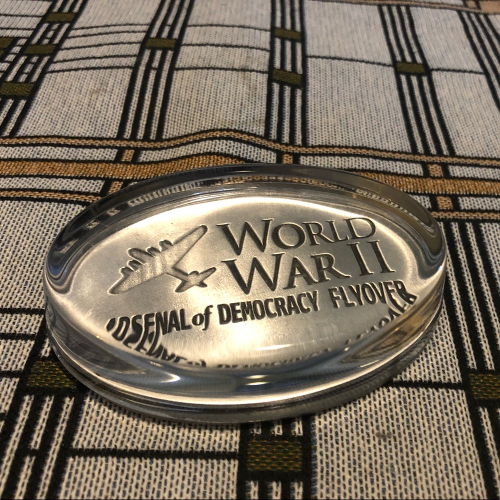 WWII paperweight